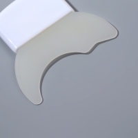 Трафарет для макияжа, силиконовый, 5,7 &times; 5,5 &times; 0,5 см, цвет белый