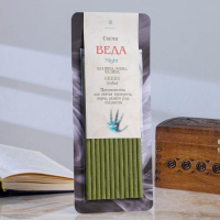 Свеча магическая медовая с крапивой и малиной для снятия порчи &laquo;Веда-(Night)&raquo;, 12 штук