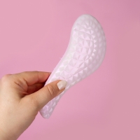 Расчёска массажная, 7,5 &times; 18,5 см, PVC коробка, цвет МИКС