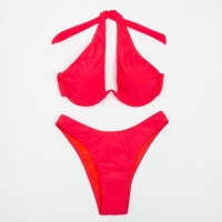 Купальник женский раздельный MINAKU цвет красный, размер 46 Купальник женский раздельный MINAKU цвет красный, размер 46