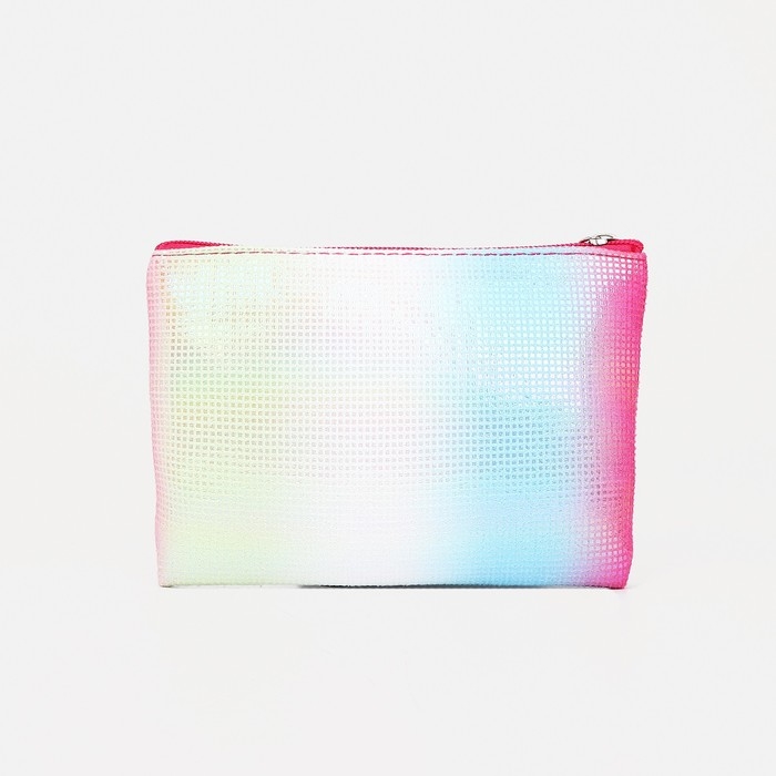 Набор косметичек 2 в 1 на молниях, цвет малиновый Набор косметичек 2 в 1 на молниях, цвет малиновый