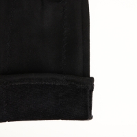 Перчатки женские, безразмерные, без утеплителя, цвет чёрный Перчатки женские, безразмерные, без утеплителя, цвет чёрный