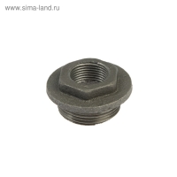 Пробка для чугунного радиатора, проходная, левая, 3/4"