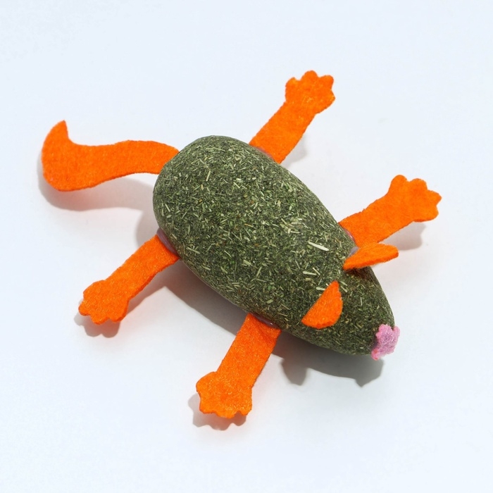 Игрушка для кошек «Кот» из кошачьей мяты, 8 х 2.5 см Игрушка для кошек «Кот» из кошачьей мяты, 8 х 2.5 см