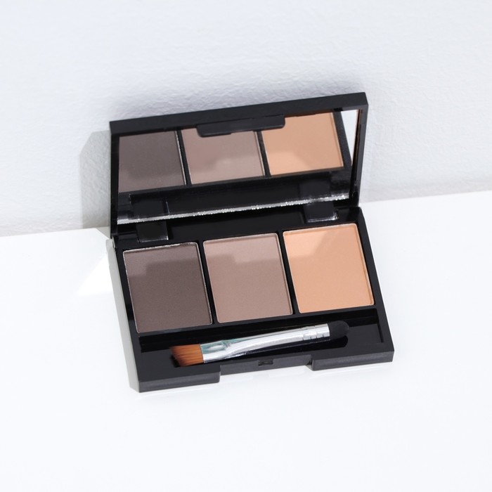 Набор теней для бровей, 3 цвета Набор теней для бровей, 3 цвета