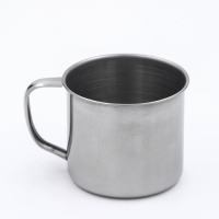Кружка из нержавеющей стали &laquo;Мэйли&raquo;, 350 мл, d=8,5 см, цвет хромированный