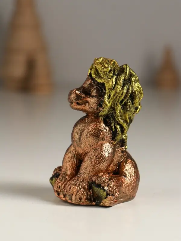 Фигура "Лошадь сидящая" 9х6х5 см