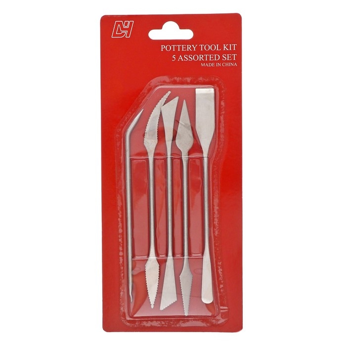 Набор инструментов для лепки Calligrata, 5 штук Набор инструментов для лепки Calligrata, 5 штук