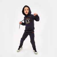 Толстовка детская KAFTAN "Trendy" р.30 (98-104), черный Толстовка детская KAFTAN "Trendy" р.30 (98-104), черный