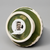 Светодиодная фигура "Елочка зеленая" 16.7х9.7х9.7, 1 LED, LR44x3(в компл.), Т/БЕЛЫЙ