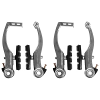 Комплект тормозов Dream Bike, V-brake, алюминий, рамки 110 мм, колодки 60 мм, цвет серебристый