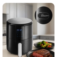 Аэрогриль электрический с решеткой КТ-2237 - 3 л - 1300 Вт