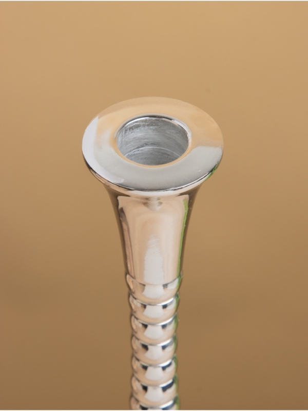 Подсвечник "Шампань" 9х9х36 см, алюминий