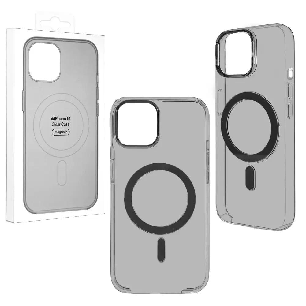 Чехол 14 Clear Case Black