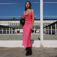 Новогоднее платье женское MIST Classic Collection, р. S, розовый Новогоднее платье женское MIST Classic Collection, р. S, розовый