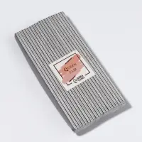 Пилка для ногтей, лодочка, 100/180 грит, 18 см, фасовка 20 шт., чёрная