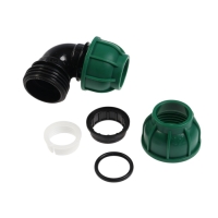 Отвод ПНД ZEIN, 32 мм, цанга