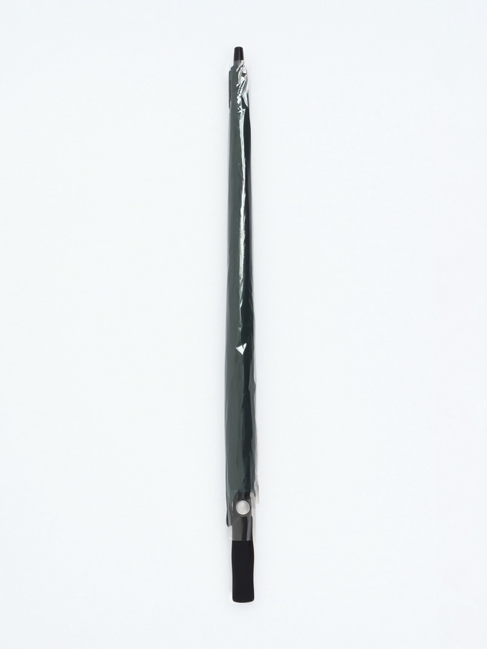 Зонт-трость п/авт R60/70 8сп эпонж В/У ОДНОТОН прямая ручка поролон зеленый пакет