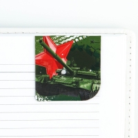 Магнитные закладки для книг, 4 шт. в открытке &laquo;Настоящий герой&raquo;