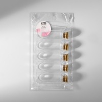 Баночки для хранения бисера, d=2.2&times;6 см, 5 шт.