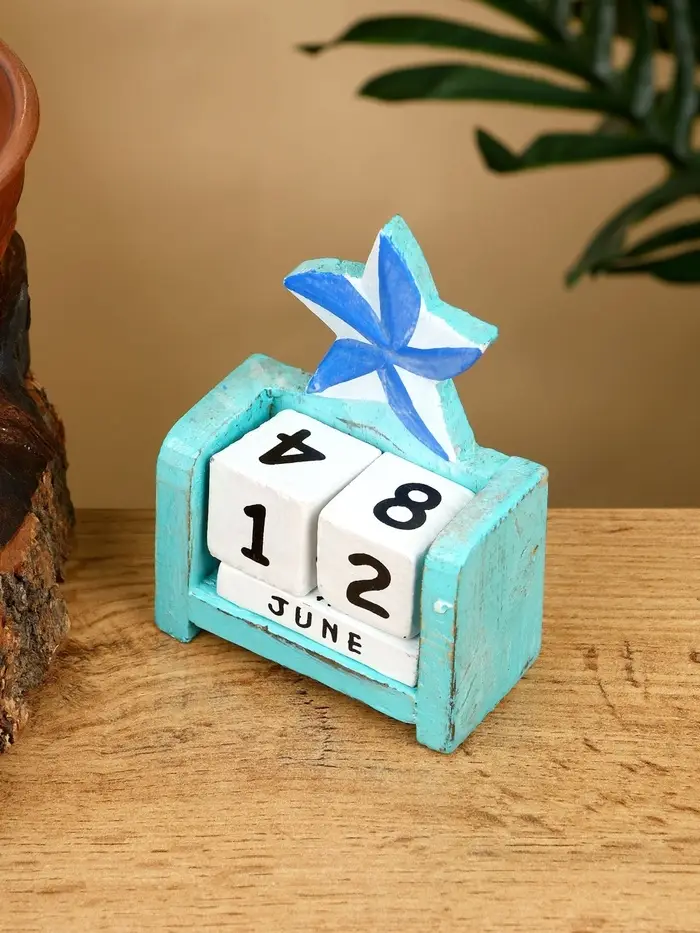 Календарь настольный &laquo;Морская звезда&raquo;, 10.5&times;7.5&times;4 см, дерево