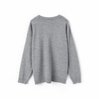 Джемпер женский MINAKU: Knitwear collection, цвет светло-серый р-р 46-48