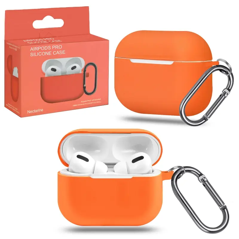 Чехол APods Pro с карабином №5 nectarine