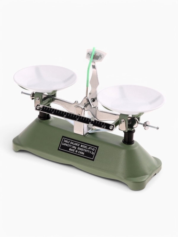 Весы лабораторные, с набором гирь 200 г. Весы лабораторные, с набором гирь 200 г.