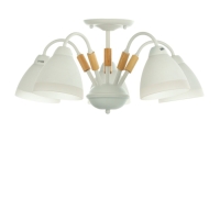 Люстра "Нельсен" 5хЕ27 40Вт белый 57х57х25 см