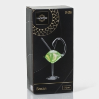 Бокал для коктейля стеклянный Magistro &laquo;Лебедь&raquo;, 170 мл, 7&times;20 см