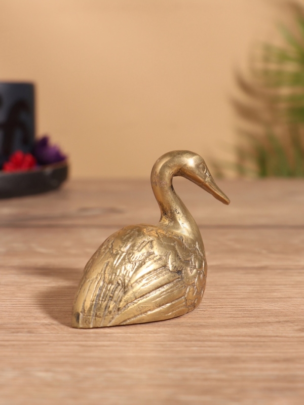 Сувенир бронза "Лебедь" 8х4х6 см