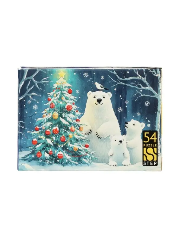 Пазл &laquo;Новогодние истории&raquo;, 54 элемента, МИКС