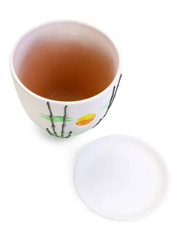 Горшок цветочный поддоном  5 л,  керамика, Азия (М)