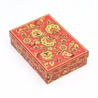 Коробка картонная без окна &laquo;Роспись&raquo;, 21&times;15&times;7 см