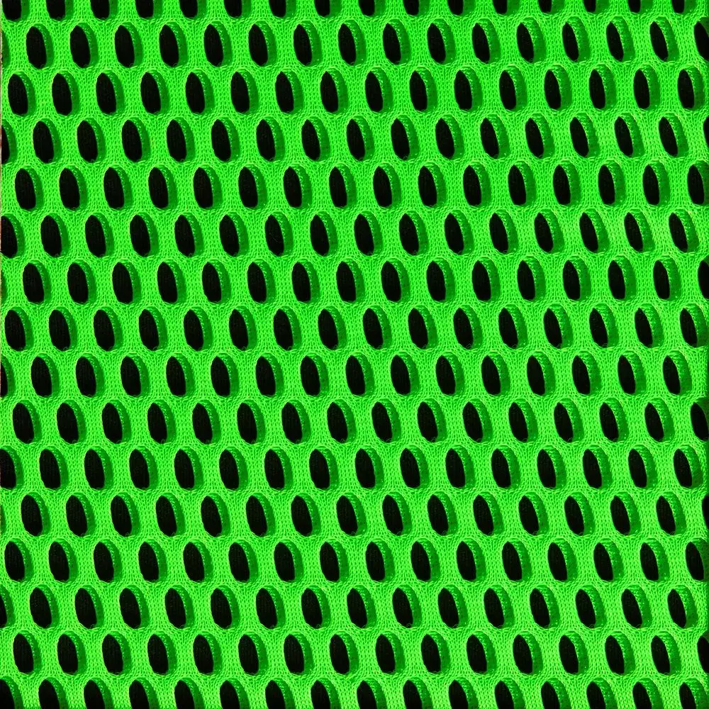 Заготовка из крупной сетки Rete, L, зеленый неон