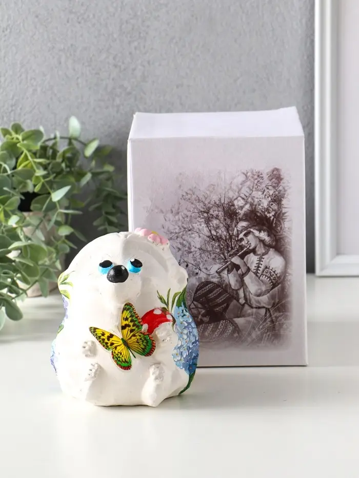 Копилка "Ёж" 13х11,5х11 см