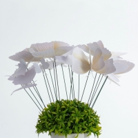 Набор штекеров "Бабочки" белые, в наборе 5/5/10 шт, 12х8х4,5см