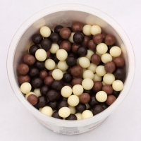 Посыпка кондитерская "Хрустящий топпинг", шоколадный микс, 80 г