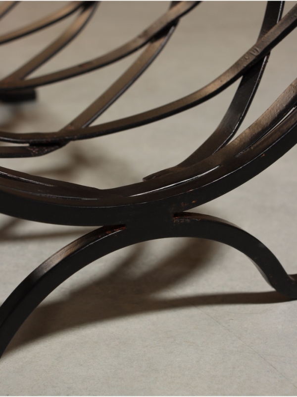 Дровница "Тепло" сталь 40х31х30 см