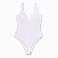 Купальник женский слитный MINAKU цвет белый, размер 42