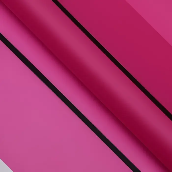 Пленка для цветов матовая, &laquo;Стастливая вечность&raquo;, 57&times;57 см, фуксия, 65 мкм