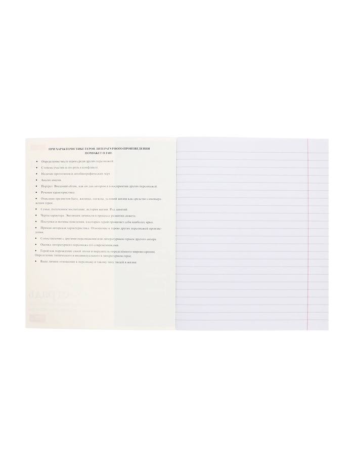 Комплект предметных тетрадей 48 листов, 10 предметов Hatber &laquo;Буквица&raquo;, обложка мелованный картон, матовая ламинация, тиснение фольгой, с интеракт...