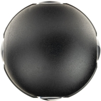 Светильник настенный накладной Duwi NUOVO 103x103x77мм 4Вт пластик 3000К IP 54 черный 4 луча  990523