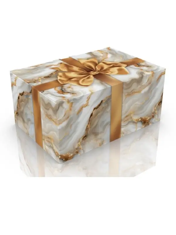 Коробка складная &laquo;Золотой бант&raquo;, 22 х 15 х 10 см