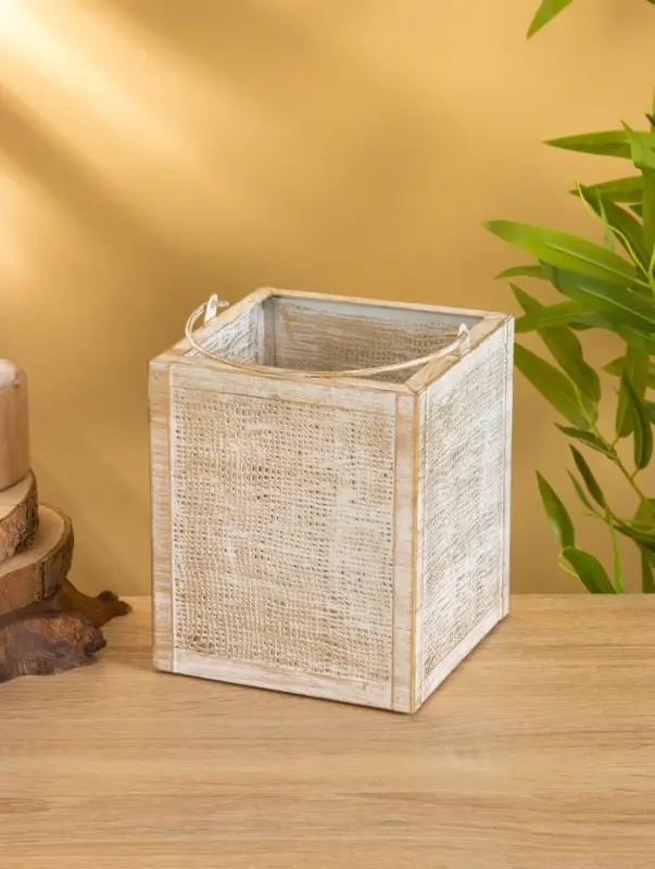 Подсвечник "Короб" 15х15х18 см, металл