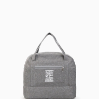 Сумка дорожная на молнии, серая