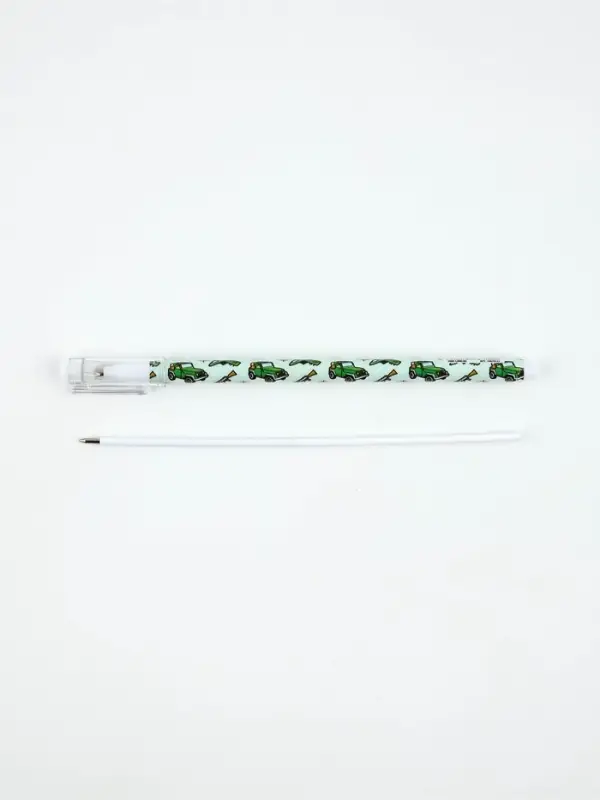 Ручка пластик с колпачком "Лучший во всём", синяя паста 0.5 мм