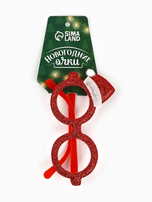 Пакет подарочный &laquo;Новогодний&raquo;, с очками, 31 &times; 11 &times; 40 см