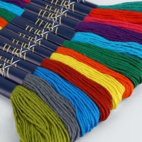 Набор ниток мулине хлопок 8&plusmn;1м (наб 12шт цена за наб) №5 TR