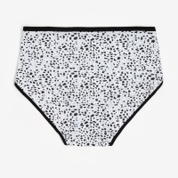 Трусы женские слипы, цвет чёрный, размер 56-58